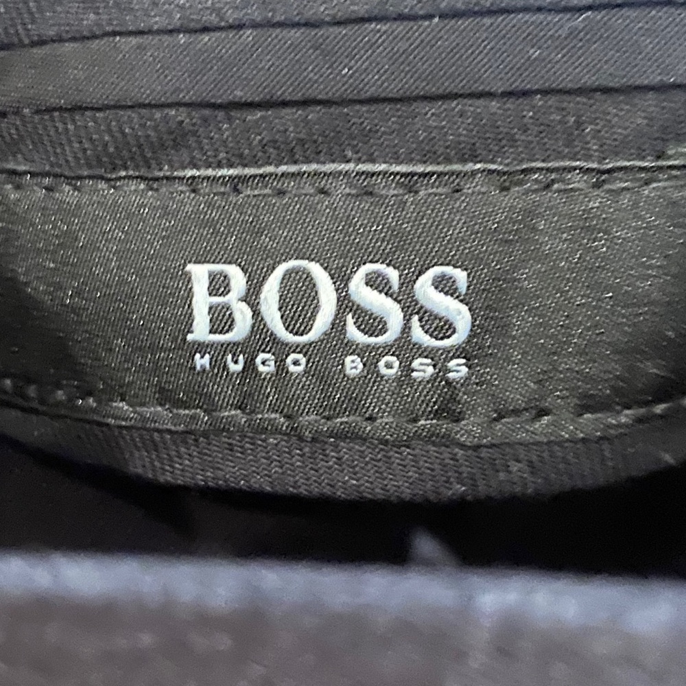Mens Boss dark grey dress pants 34R - Picture 2 of 2
